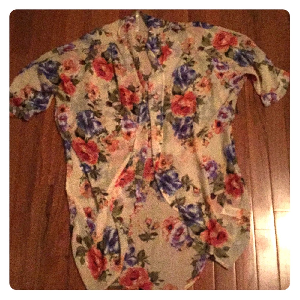 Floral kimono
